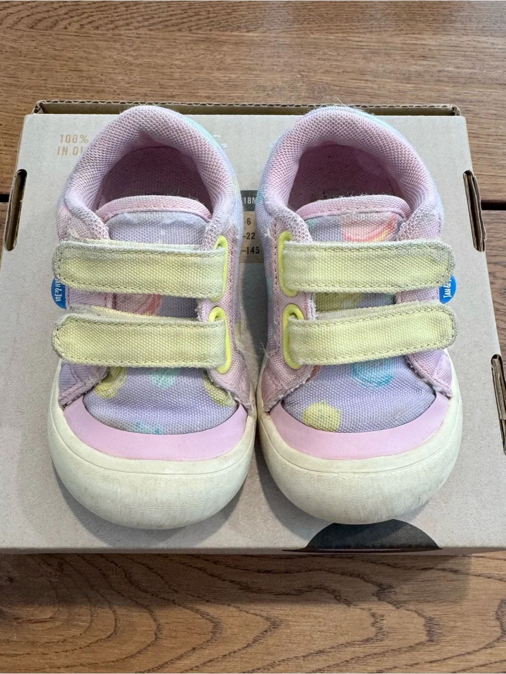 4 Pairs of Toddler Girl Shoes Bundle US 6 – Jan & Jul, Yeehoo & Babycare